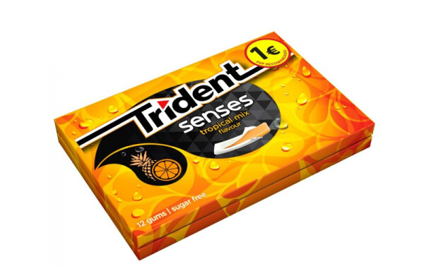 TRIDENT SENSES TROPICAL 12 UDS.